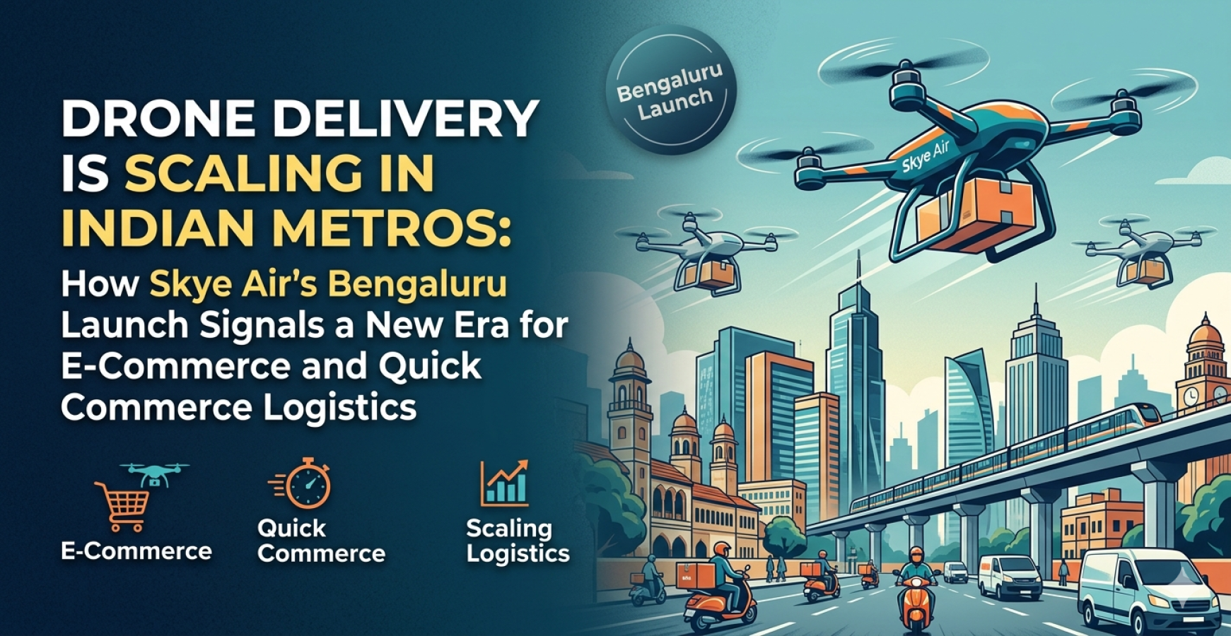 scaling drone deliveries sky air banner linkedin